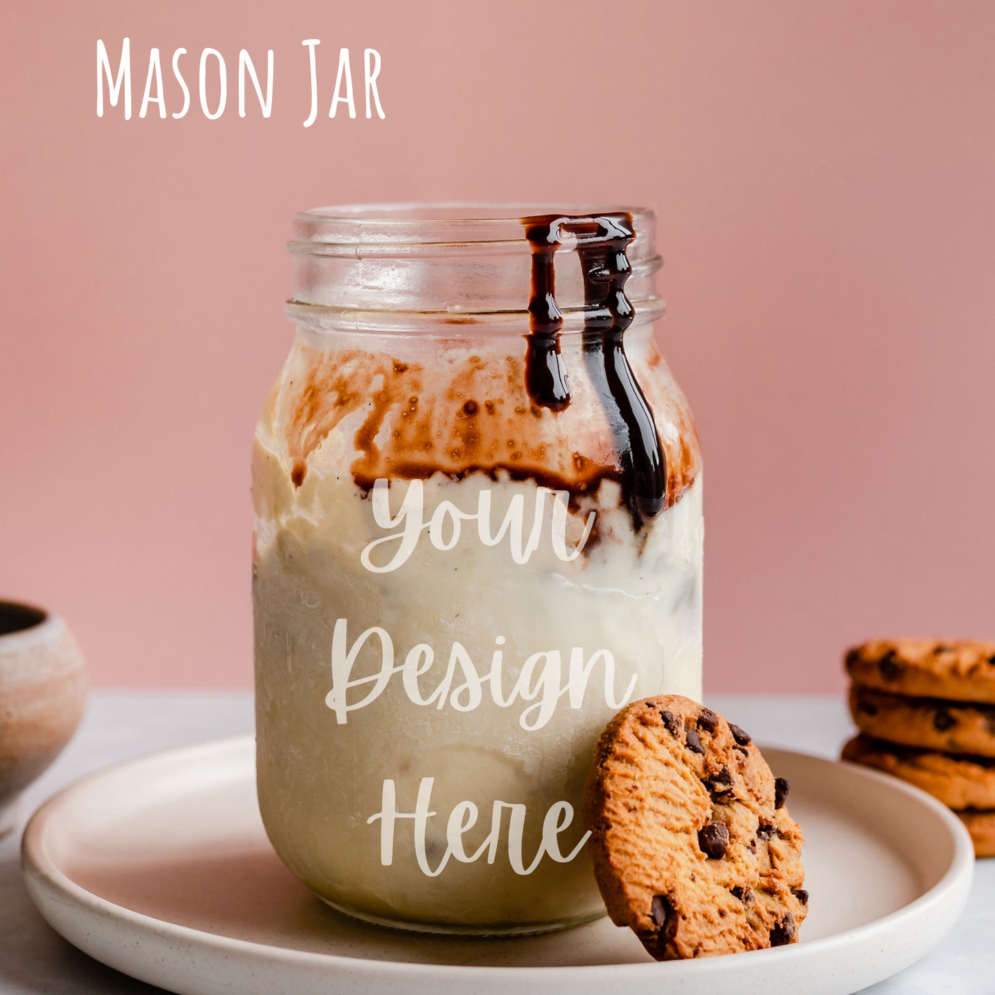 Personalized Etched Mason Jar