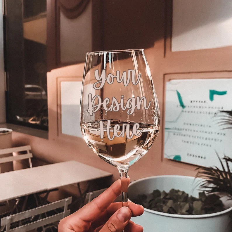 Personalized Wine Glass